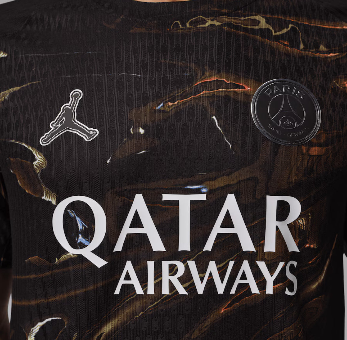 PSG x Jordan 25/26 Special Edition Black Shirt